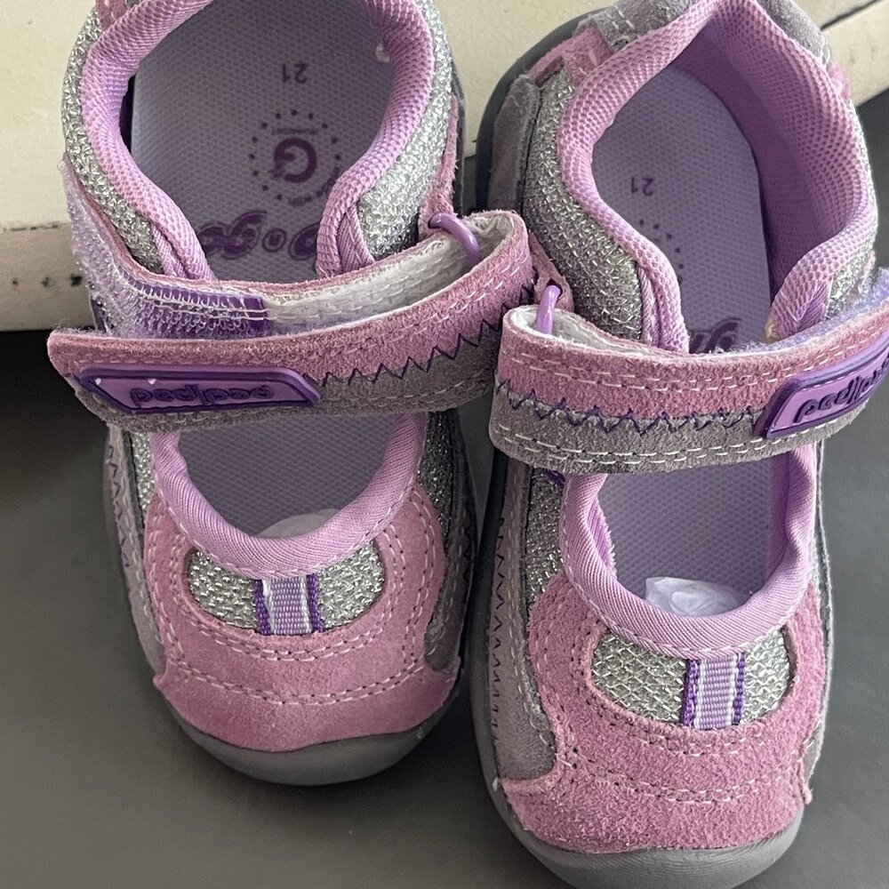 pediped Dakota Lavender Grip 'n' Go shoes